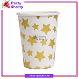 Star Printed Paper Cups / Glass For Party Decoration and Celebration
