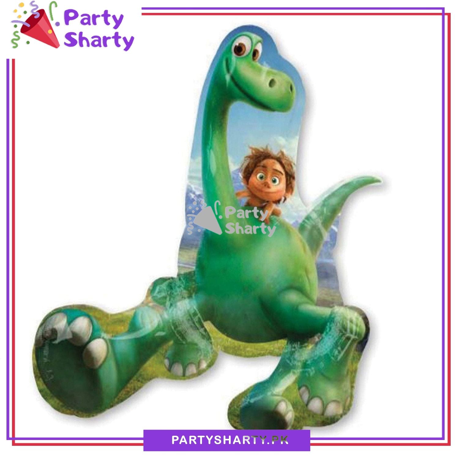 Good Dinosaur Cartoon Foil Balloon For Dinosaur / Dragon theme Birthday Party Decoration