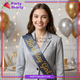 Birthday Girl Glittered Sash For Birthday Party Event and Celebration