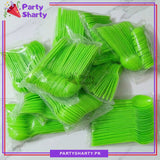 24pcs/set Plastic Spoon For Party Decoration and Celebration