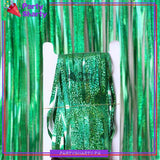 Fringes / Foil Curtains Best for Back Drop Wall Decoration for Birthday and Parties Celebration