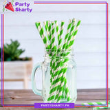 20pcs/Set Paper Straws for Birthday Party Decoration and Celebration
