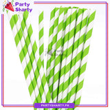 20pcs/Set Paper Straws for Birthday Party Decoration and Celebration