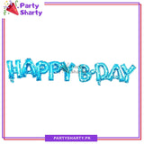 HAPPY B-DAY Banner Foil Balloons for Birthday Decorations and Celebrations (HAPPY B.DAY)