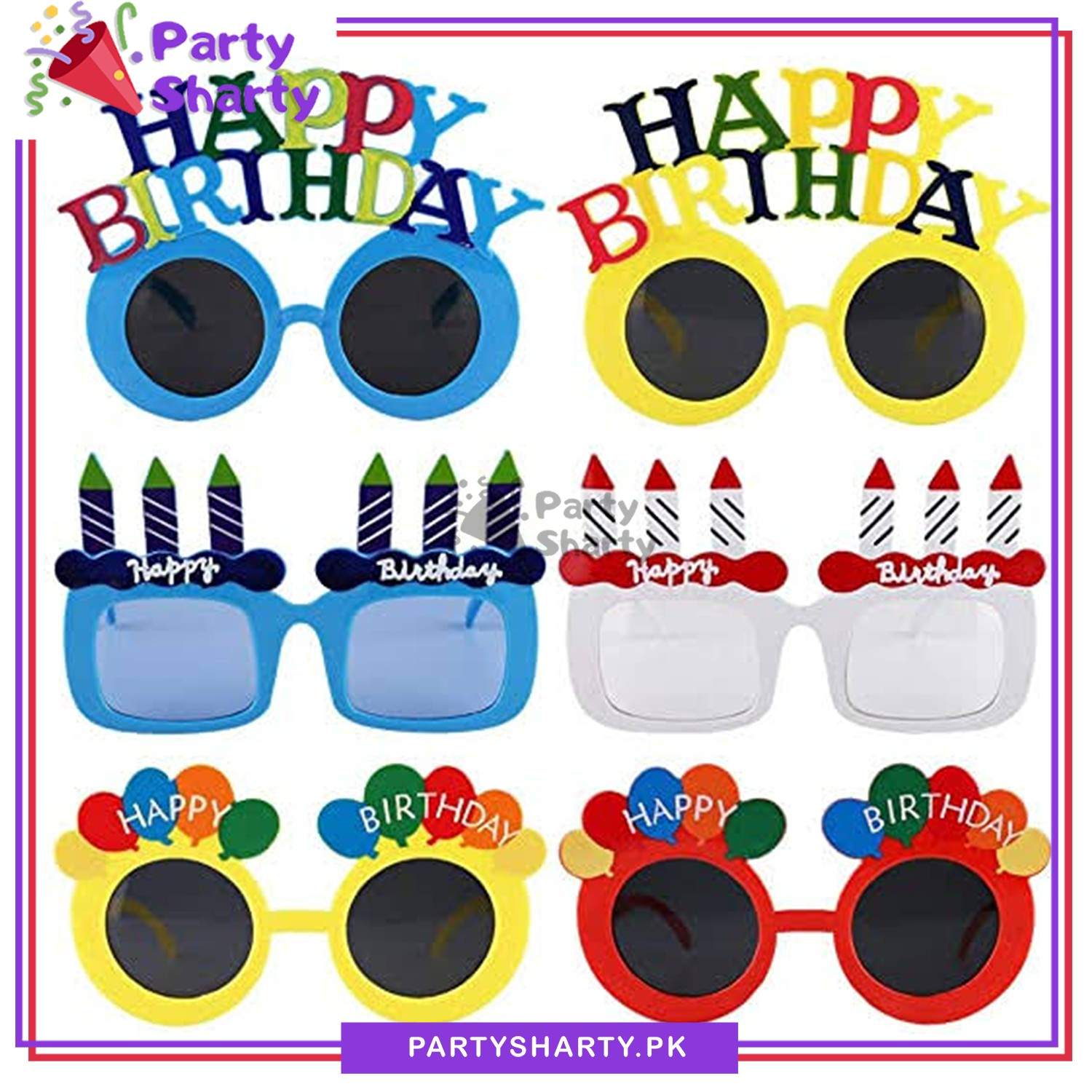 Happy Birthday Sunglasses For Birthday party / Happy Birthday Glasses toys for kids birthday gifts