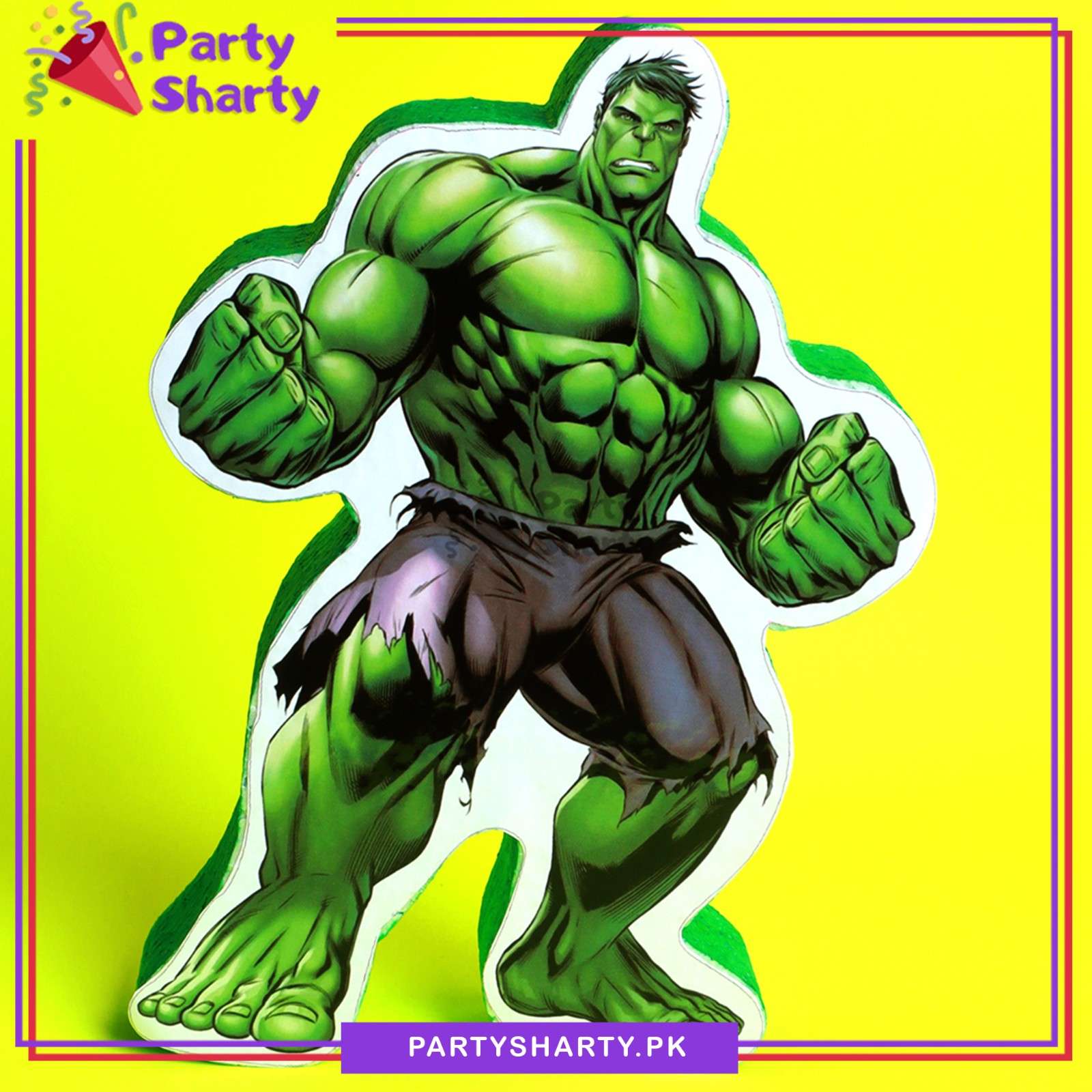 HULK Character Thermocol Standee For Avenger Theme Celebration and Party Decoration