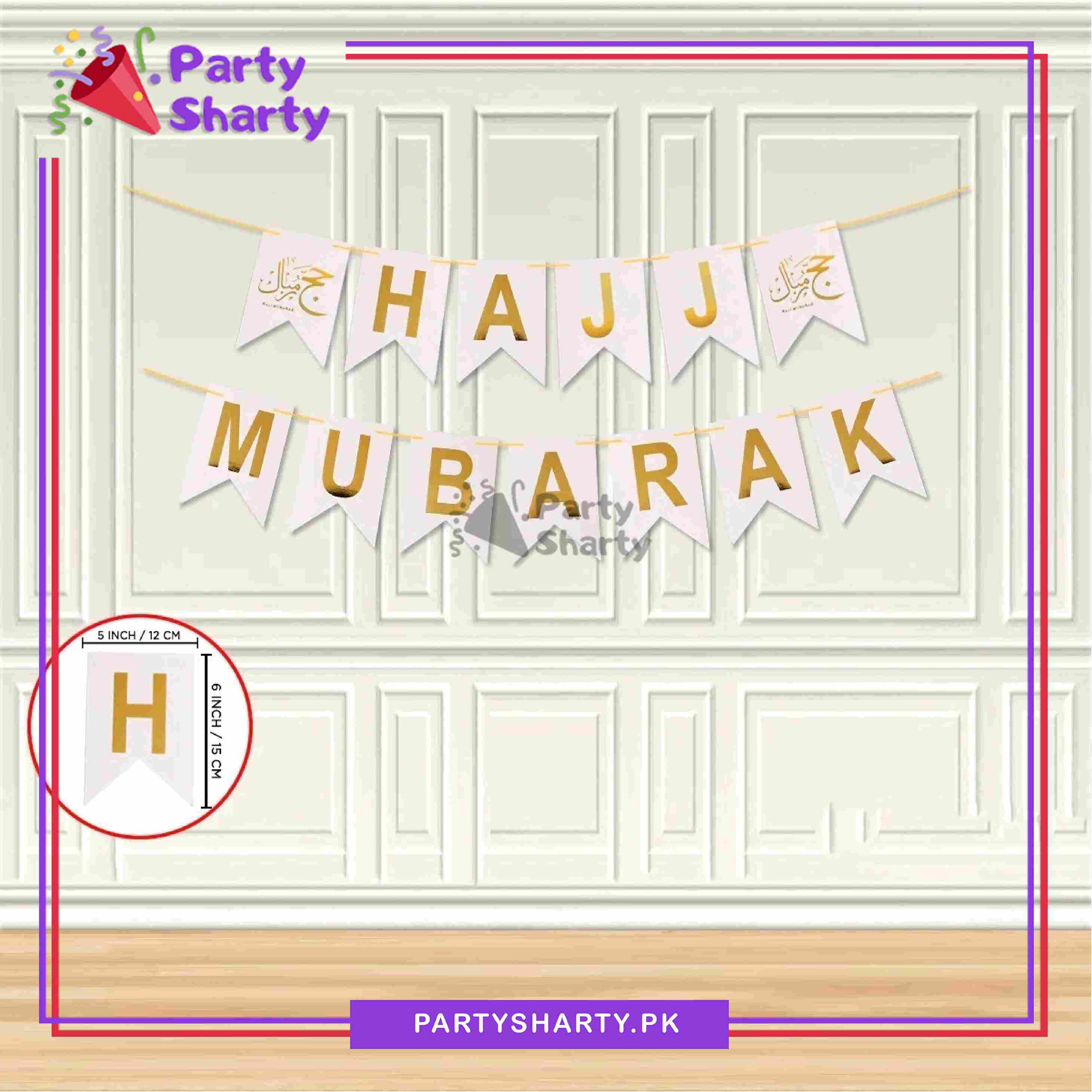 Hajj Mubarak Card Banner For Hajj Mubarak Decoration and Celebration