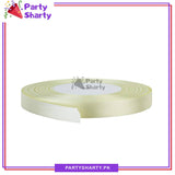 1/2 inch Satin Ribbon Roll For Birthday, Anniversary, Bridal Shower, Baby Shower and Gift Decoration