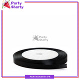 1/2 inch Satin Ribbon Roll For Birthday, Anniversary, Bridal Shower, Baby Shower and Gift Decoration