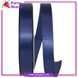 1/2 inch Satin Ribbon Roll For Birthday, Anniversary, Bridal Shower, Baby Shower and Gift Decoration