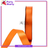 1/2 inch Satin Ribbon Roll For Birthday, Anniversary, Bridal Shower, Baby Shower and Gift Decoration