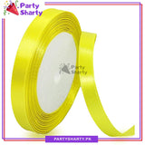 1/2 inch Satin Ribbon Roll For Birthday, Anniversary, Bridal Shower, Baby Shower and Gift Decoration