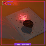 Happy Birthday Balloons with Polka Dots Printed Musical Greeting Card