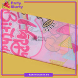 Happy Birthday Minnie Mouse Pink & Yellow Theme Set for Theme Based Birthday Decoration and Celebration