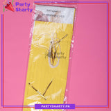 Happy Birthday Minnie Mouse Pink & Yellow Theme Set for Theme Based Birthday Decoration and Celebration