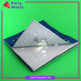 Beautiful Happy Birthday Printed Napkins Black For Party Decoration And Celebration