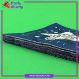 Beautiful Happy Birthday Printed Napkins Black For Party Decoration And Celebration