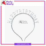 Happy Birthday Plastic Head Band For Birthday Party Celebrations