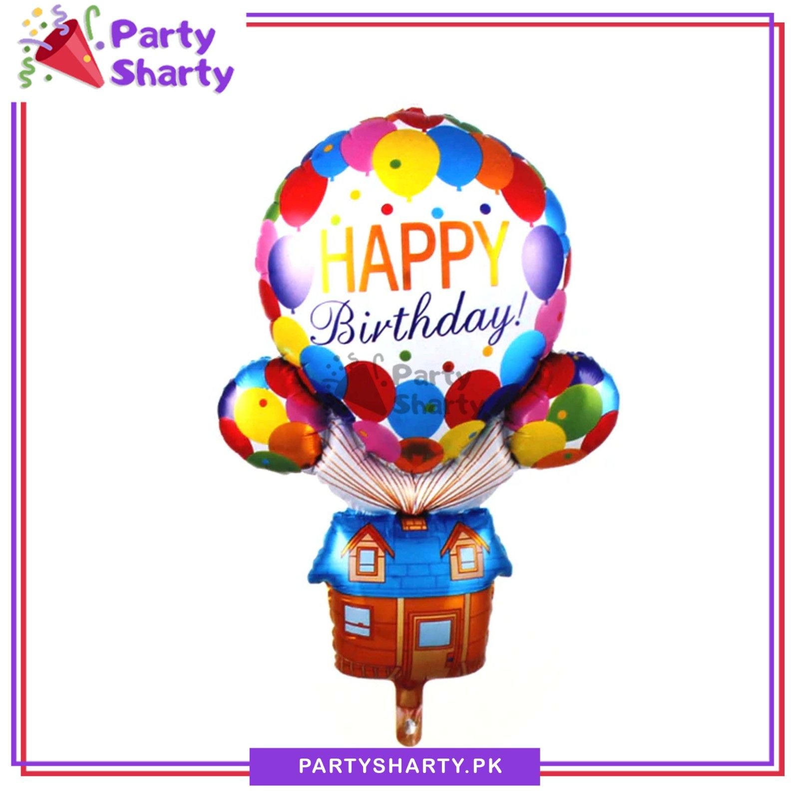 61x92cms Disney Flying Up House Balloon Shaped Foil Balloon For Birthday Party Decoration