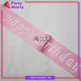 Happy Birthday Sash For Birthday Party Decoration and Celebrations