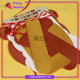 Happy Birthday Teddy Bear Theme Card Banner For Theme Party Decoration & Celebration