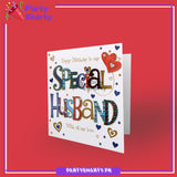 Happy Birthday to my Special Husband Greeting Card For Husband Birthday Celebration