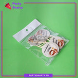 Small Happy Engagement Mithai / Cup Cake Toppers For Dessert Decoration & Celebration