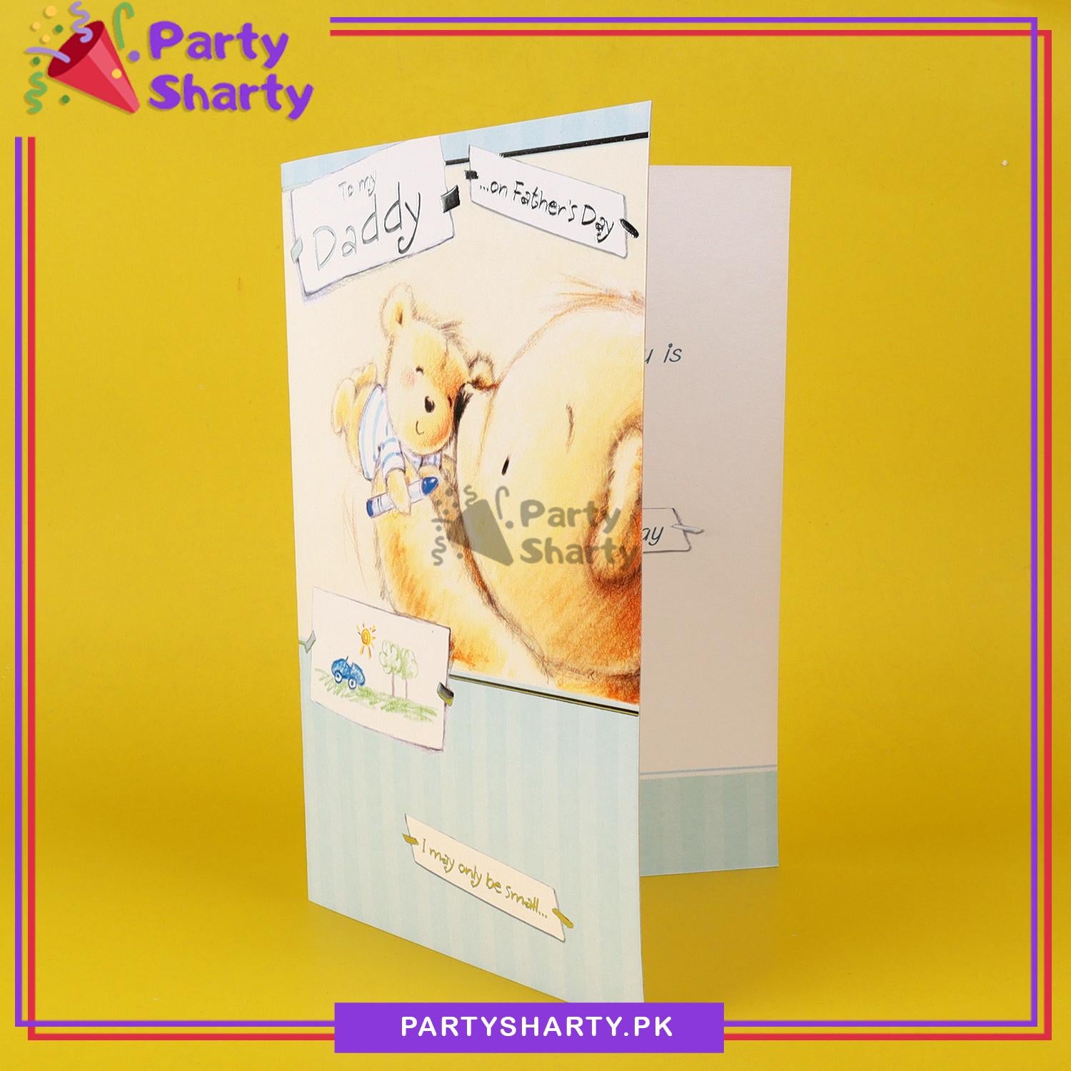 To my Daddy on Father's day Greeting Card