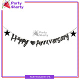 Happy Anniversary Bunting Card Banner For Decoration and Celebration