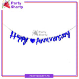 Happy Anniversary Bunting Card Banner For Decoration and Celebration