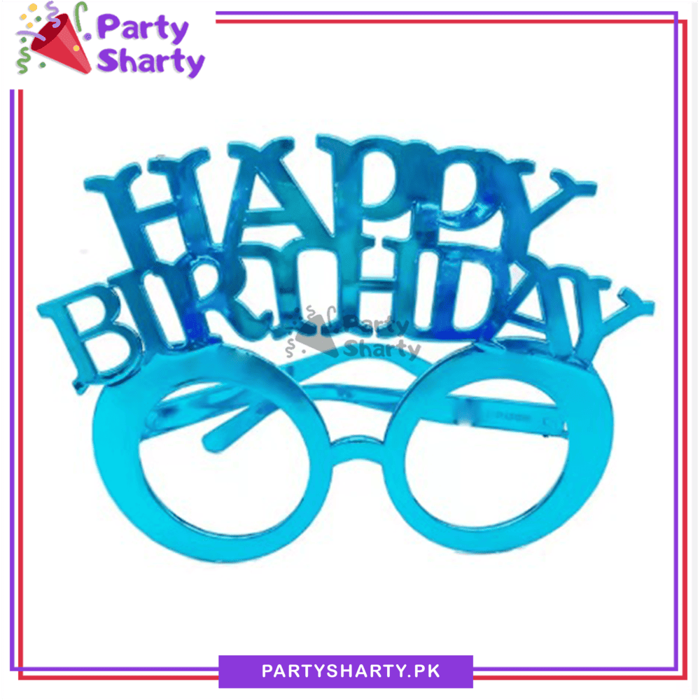 Happy Birthday Decorative Eye Glasses for Birthday Party Celebration