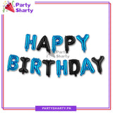 Happy Birthday Foil Balloon Banner for Decoration and Birthday Celebration