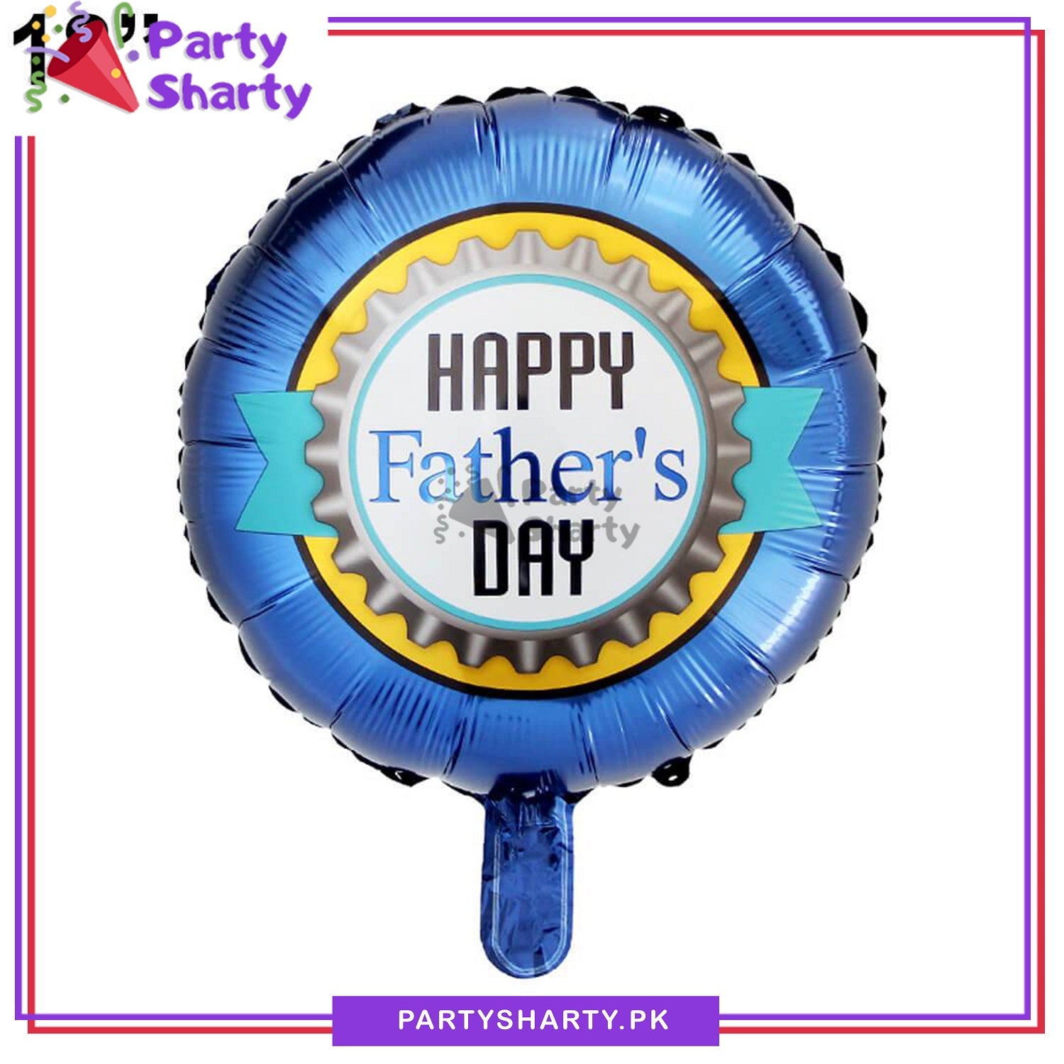 Happy Father's Day Round Foil Balloon For Father's Day Celebration
