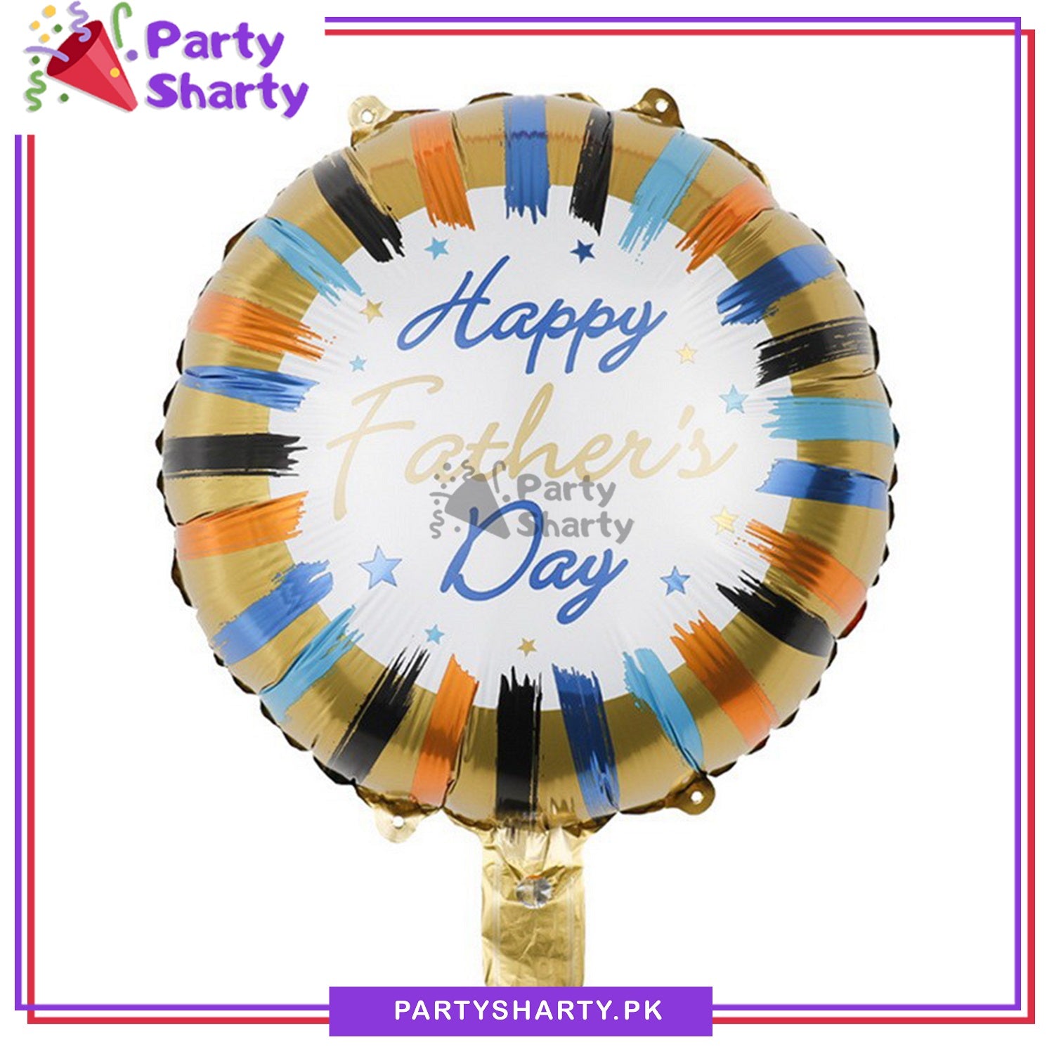 Happy Father's Day Round Foil Balloon For Father's Day Celebration