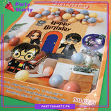 Happy Birthday Harry Potter Theme Set for Theme Based Birthday Decoration and Celebration