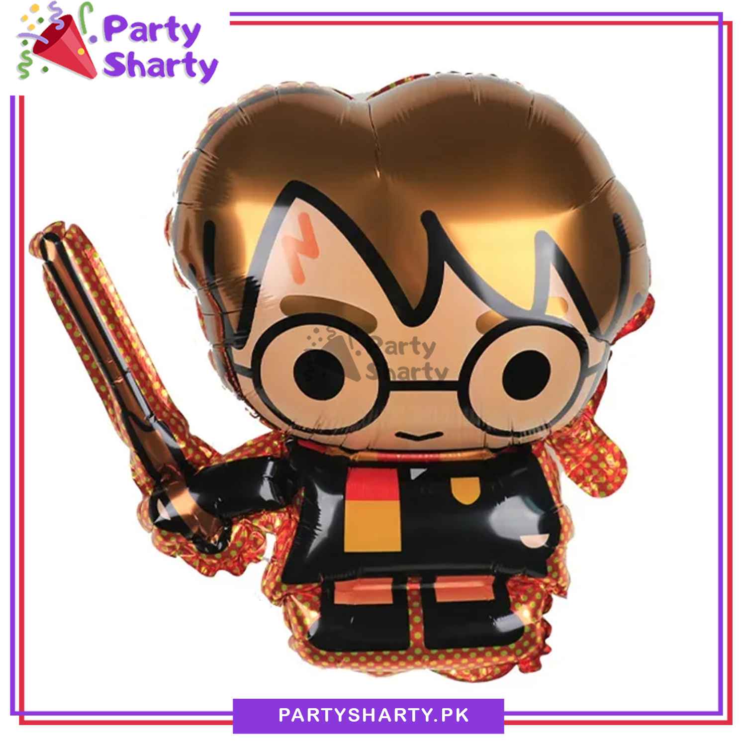 Harry Potter Character Foil Balloon For Harry Potter Theme Birthday Party Decoration and Celebration