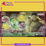 Hulk Head Shaped Foil Balloon Set - 5 Pieces for Theme Decoration and Celebration