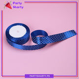 Polka Dot Printed Ribbon For Party Gift Decoration