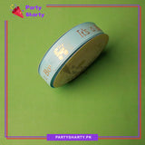Imported It's a Boy Printed Gold Foil Ribbons For Welcome Baby, Baby Shower & Gender Reveal Gifts wrapping