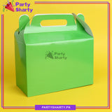 Plain Solid Color Favor / Goody Boxes Pack of 10 For Birthday and Event Celebration