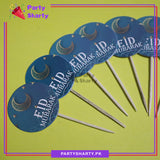 Small Eid Mubarak Cup Cake topper for Eid Decoration and Celebration
