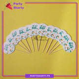 Small Its a Boy Theme Cup Cake Topper for Welcome Baby, Gender Reveal Theme Party and Decoration