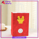 Ironman Theme Paper Goody Bag Pack Of 6 For Iron man Theme Favor Gifts