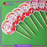 Its a Girl Mini Cup Cake / Mithai Toppers For Welcome Baby Theme Decoration & Celebration