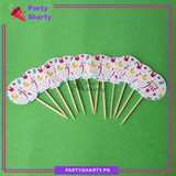 Its a Girl Mini Cup Cake / Mithai Toppers For Welcome Baby Theme Decoration & Celebration