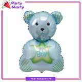 Its a Girl / Boy Bear Foil Balloon for Welcome Baby, Baby Shower Party Decoration & Celebration