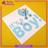 Its a Boy Baby Cart Design Greeting Card