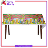 Jungle Party Theme Table Cover for Birthday Party and Decoration