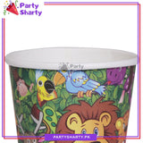 Jungle Party Theme Birthday Party Paper Cups / Glass For Themed Based Party Supplies and Decorations