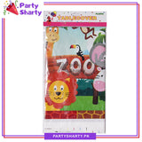 Jungle ZOO Party Theme Table Cover for Jungle Safari Theme Party and Decoration
